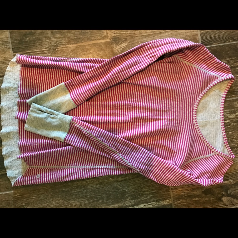 Lululemon Open Your Heart LS, reversible